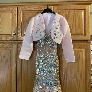 Prom dress lite pink